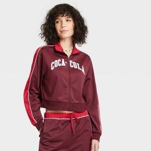 Coca-Cola Graphic Zip-Up Sweatshirt